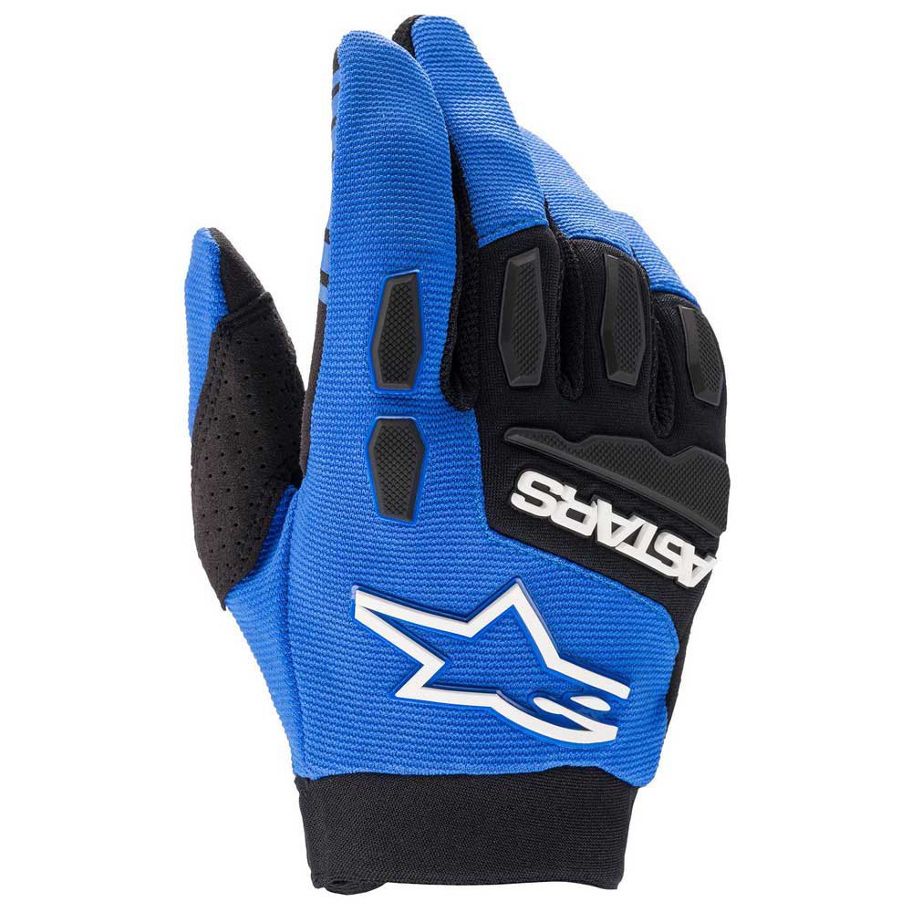 Photos - Motorcycle Gloves Alpinestars Full Bore Gloves Youth Blue S 3543622-713-S 