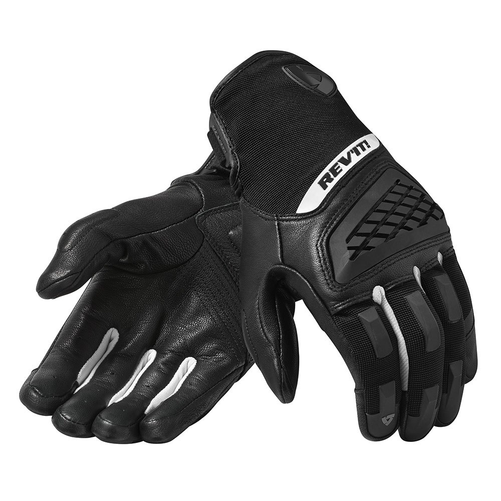 Photos - Motorcycle Gloves Revit Neutron 3 Gloves Black S FGS1451600-S 