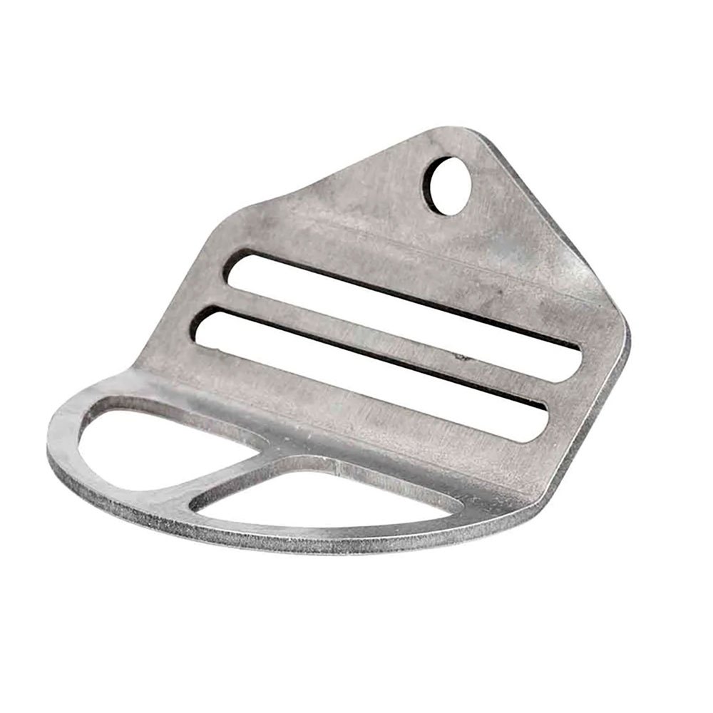 Nammu Tech D-ring Divided Croth Strap Rear And Fixation Wing Titanium Silver