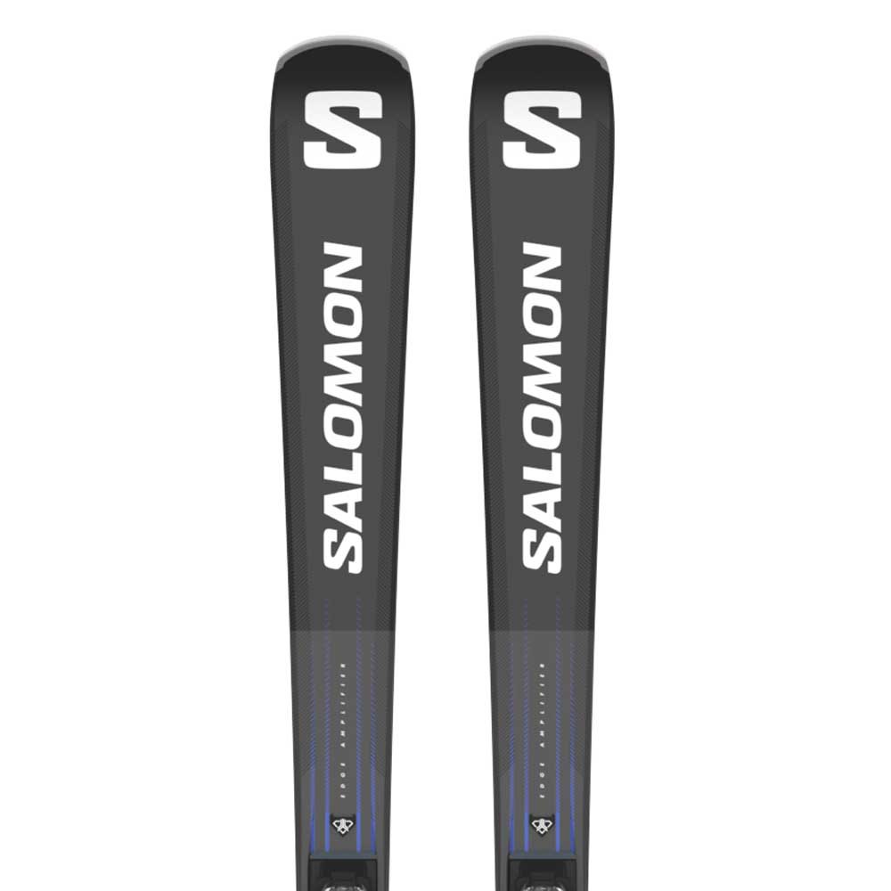 Salomon S/max 10+m11 Gw L80 Alpine Skis Pack Svart 160