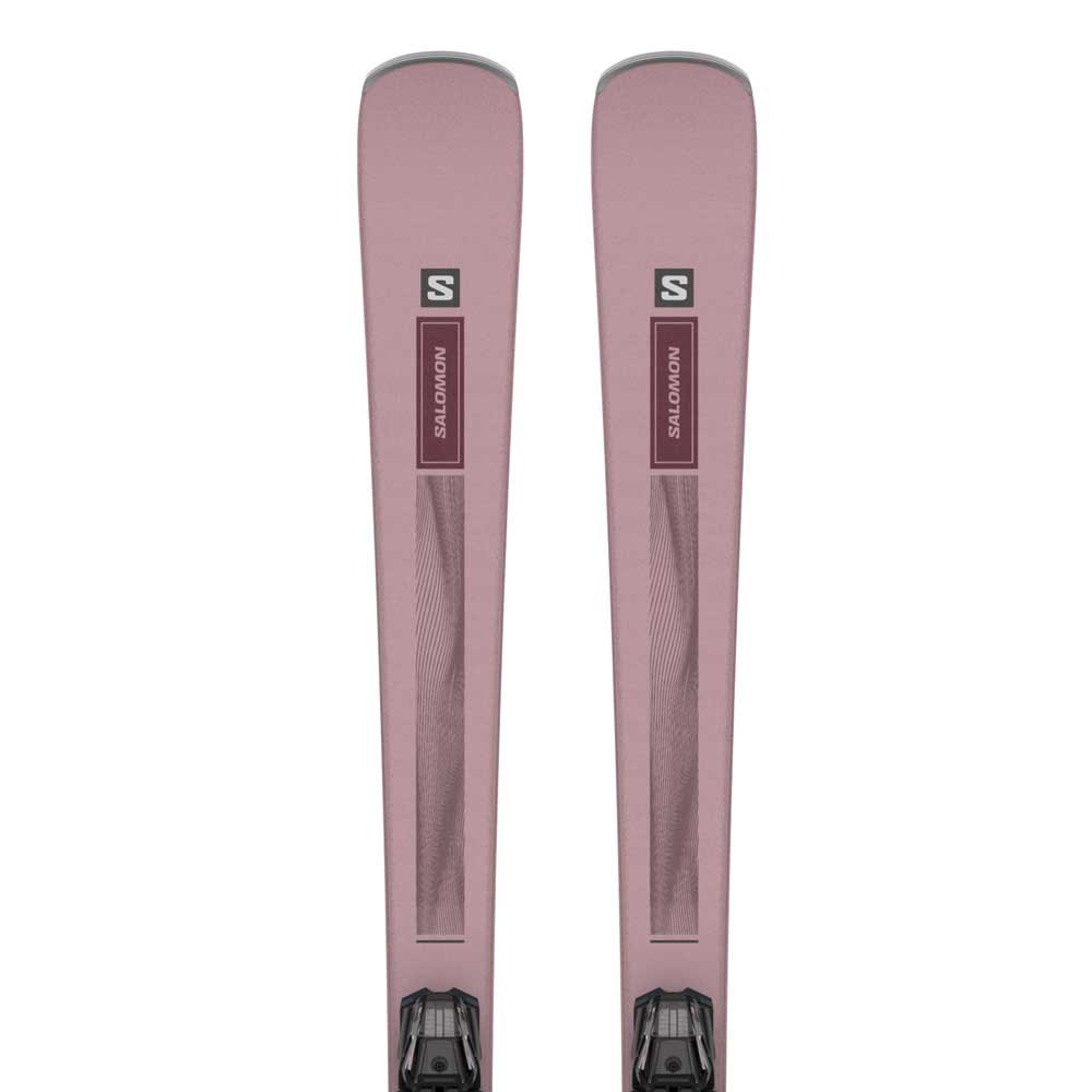 Salomon S/max 6+m10 Gw L80 Alpine Skis Pack Rosa 153