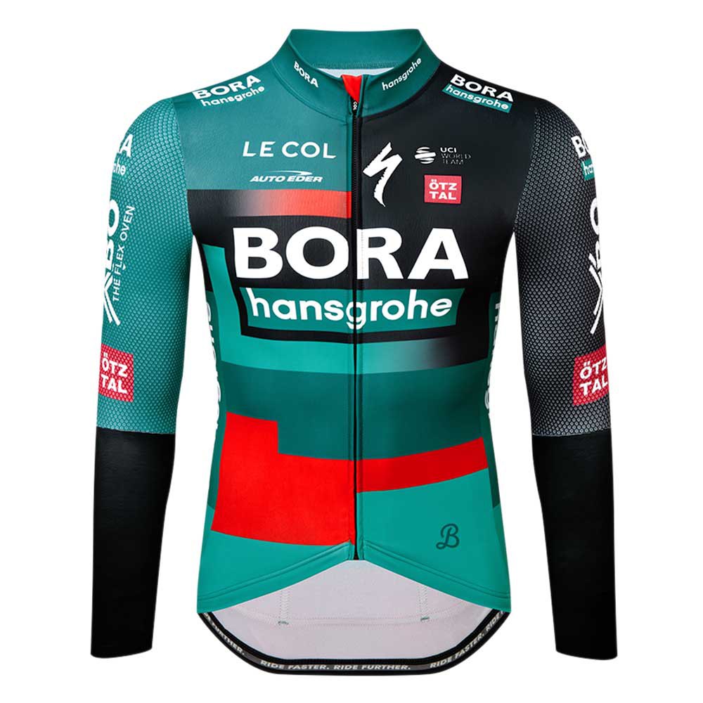 Le Col Bora-hansgrohe Long Sleeve Jersey Flerfärgad L Man