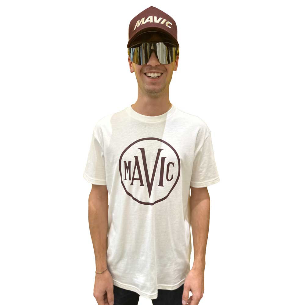 Mavic Heritage Logo Short Sleeve T-shirt Vit S Man