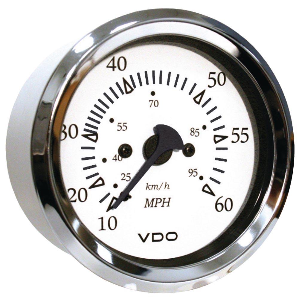 Seachoice Speedometer 60mph Vit,Grå