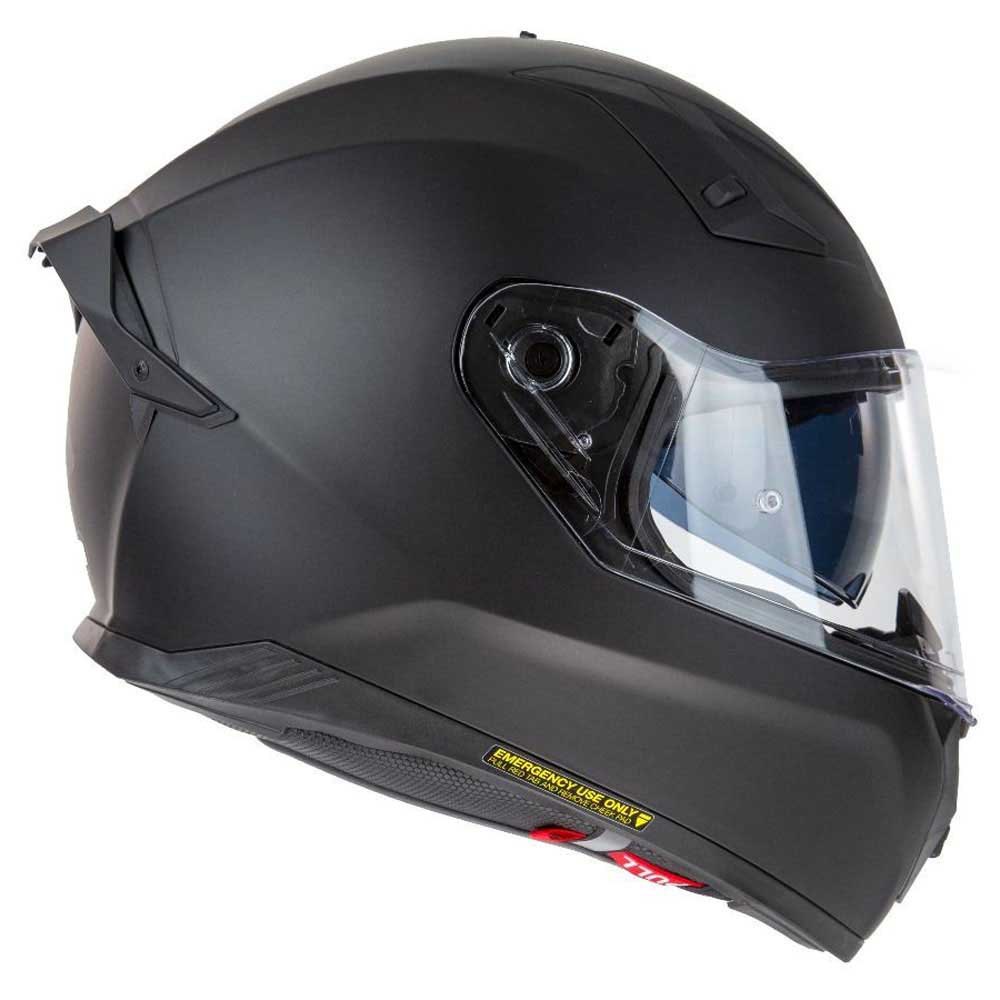 Nzi Go Rider Stream Full Face Helmet Svart XS