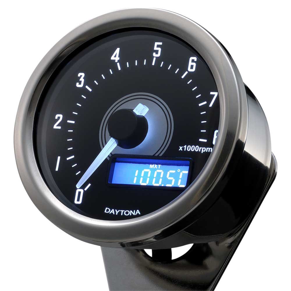 Daytona 85835 Speedometer Silver