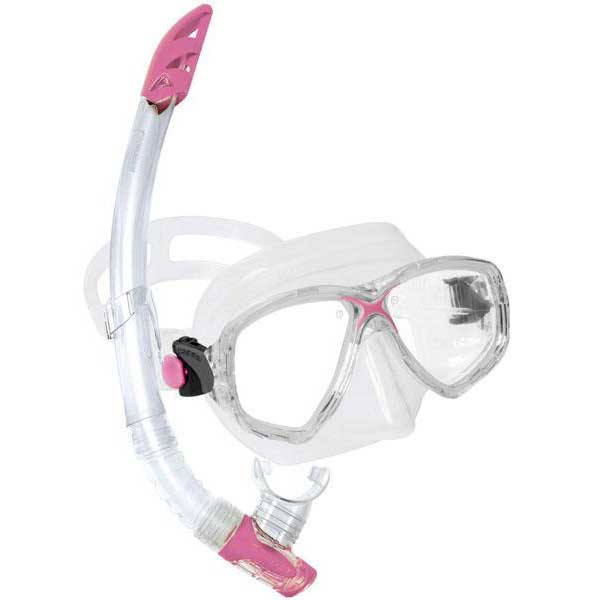 Cressi Kit Marea Vip Snorkeling Set Rosa