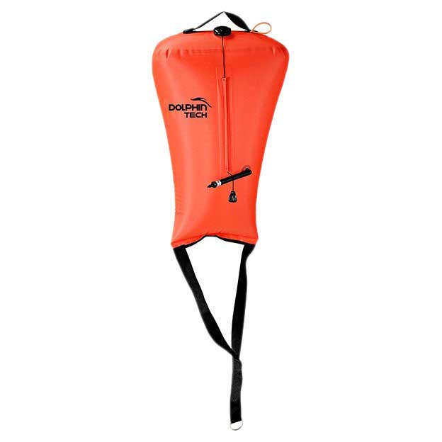 Ist Dolphin Tech Lift Bag With Quick Disconnect Inflation Orange 50 kg