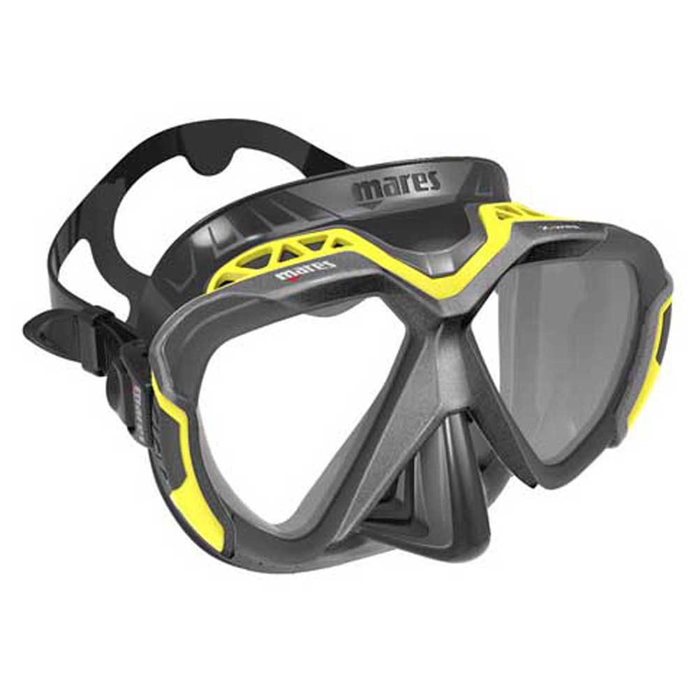 Mares X Wire Eco Box Diving Mask Gul,Grå