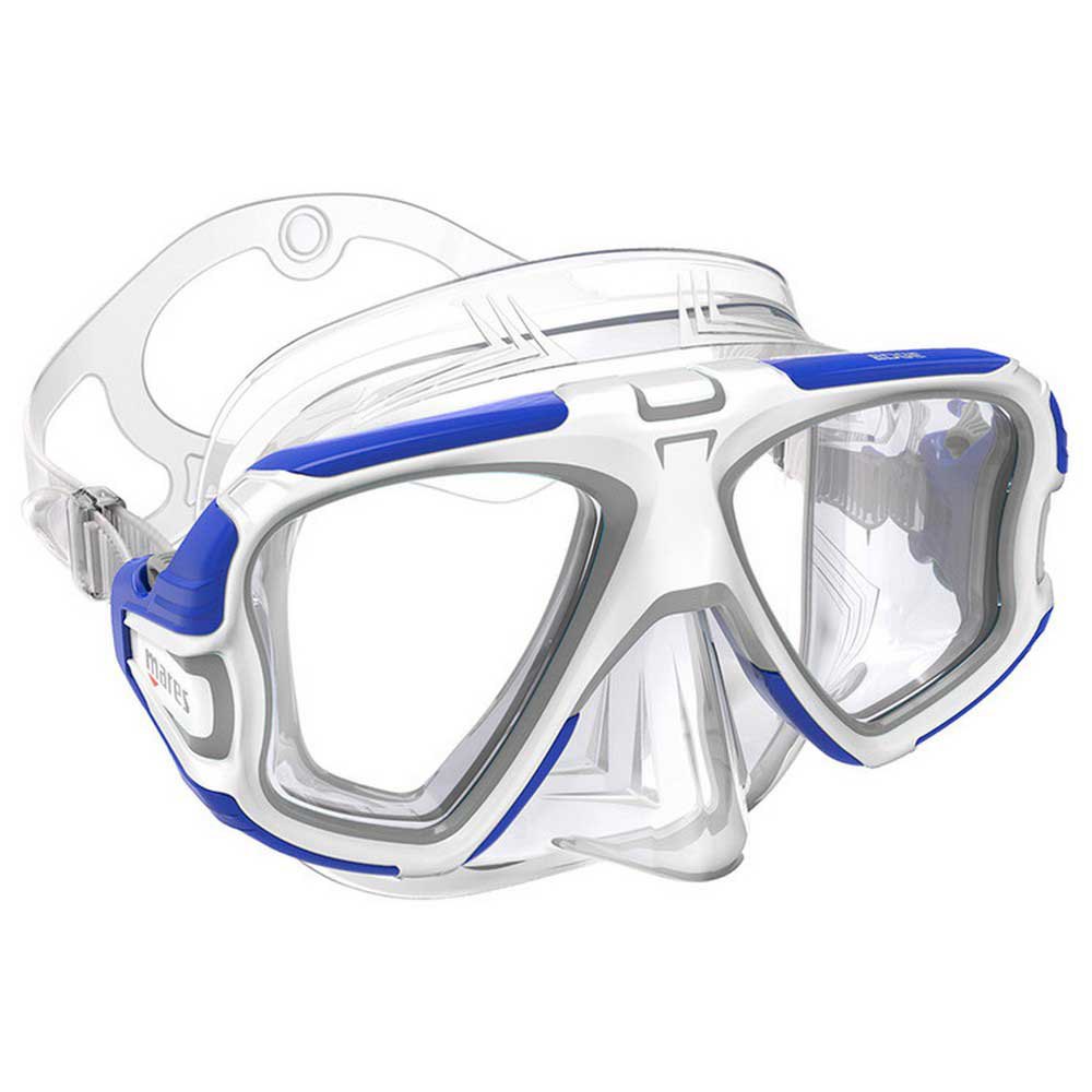 Mares Edge Eco Box Diving Mask Vit,Blå