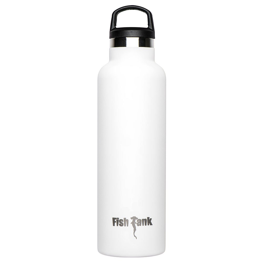 Fish Tank Logo Bottle 600ml Vit