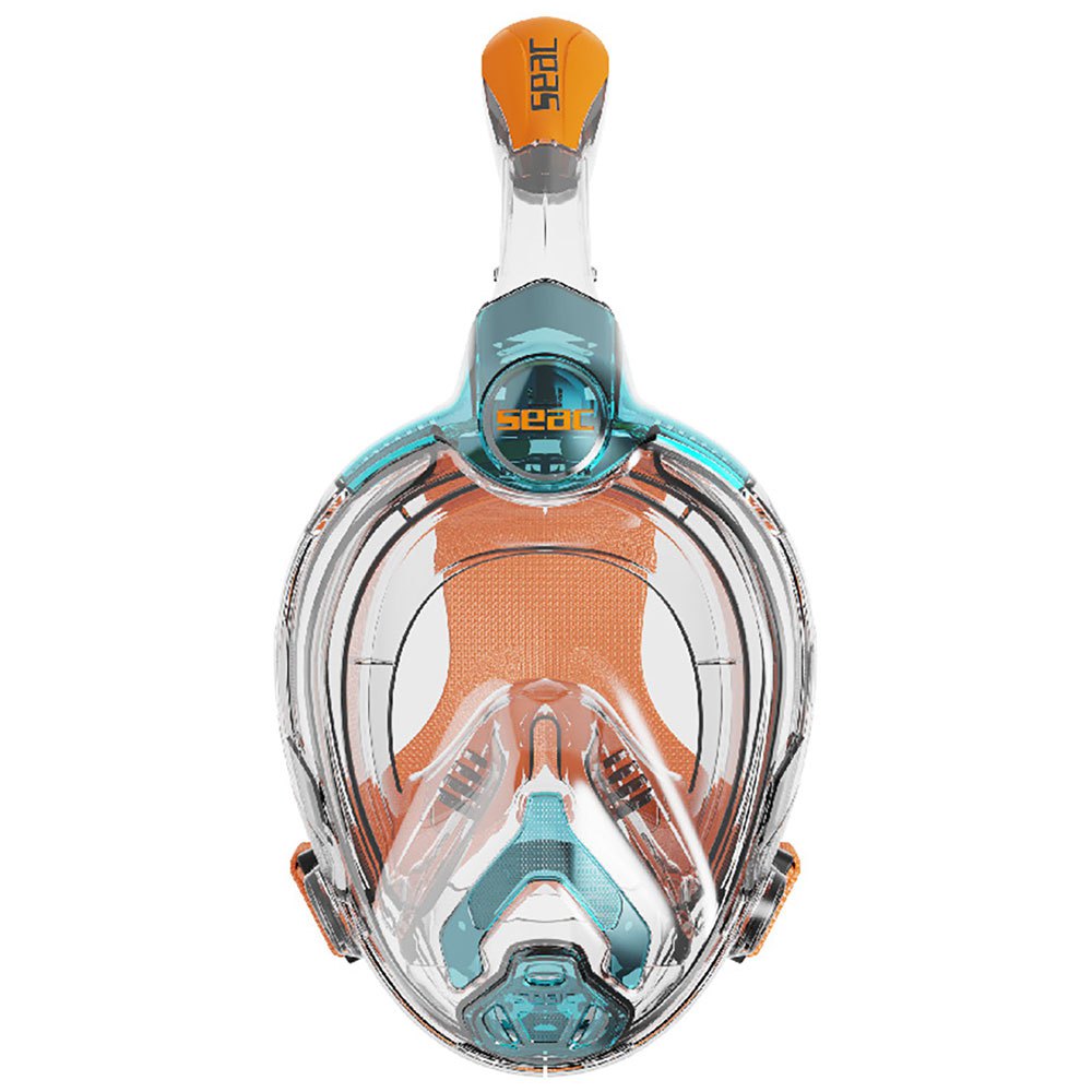Seacsub Granfacial Libera Junior Snorkeling Mask Orange,Blå 6+ Years