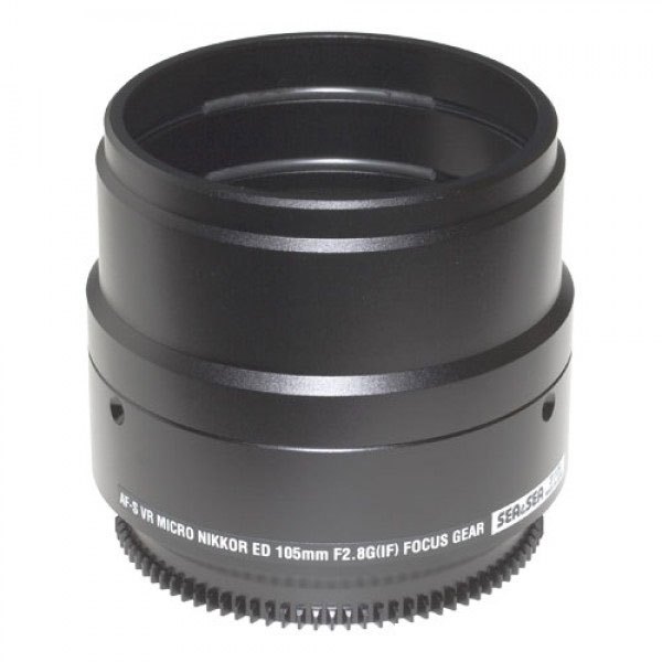 Sea And Sea Focus Gear For Af-s Vr Micro Nikkon Ed1f28g Svart