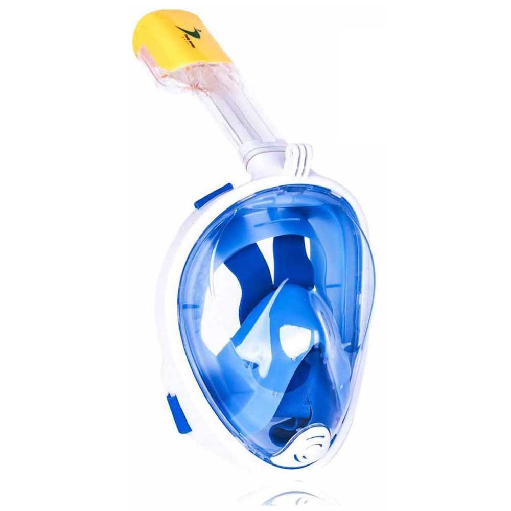 Aquaneos Basic Full Face Snorkeling Mask Blå S / M