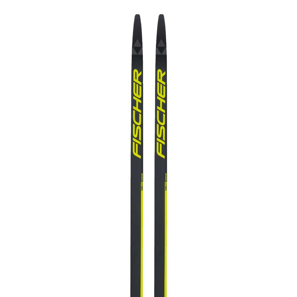 Fischer Twin Skin Carbon Pro Stiff Nordic Skis Durchsichtig 197