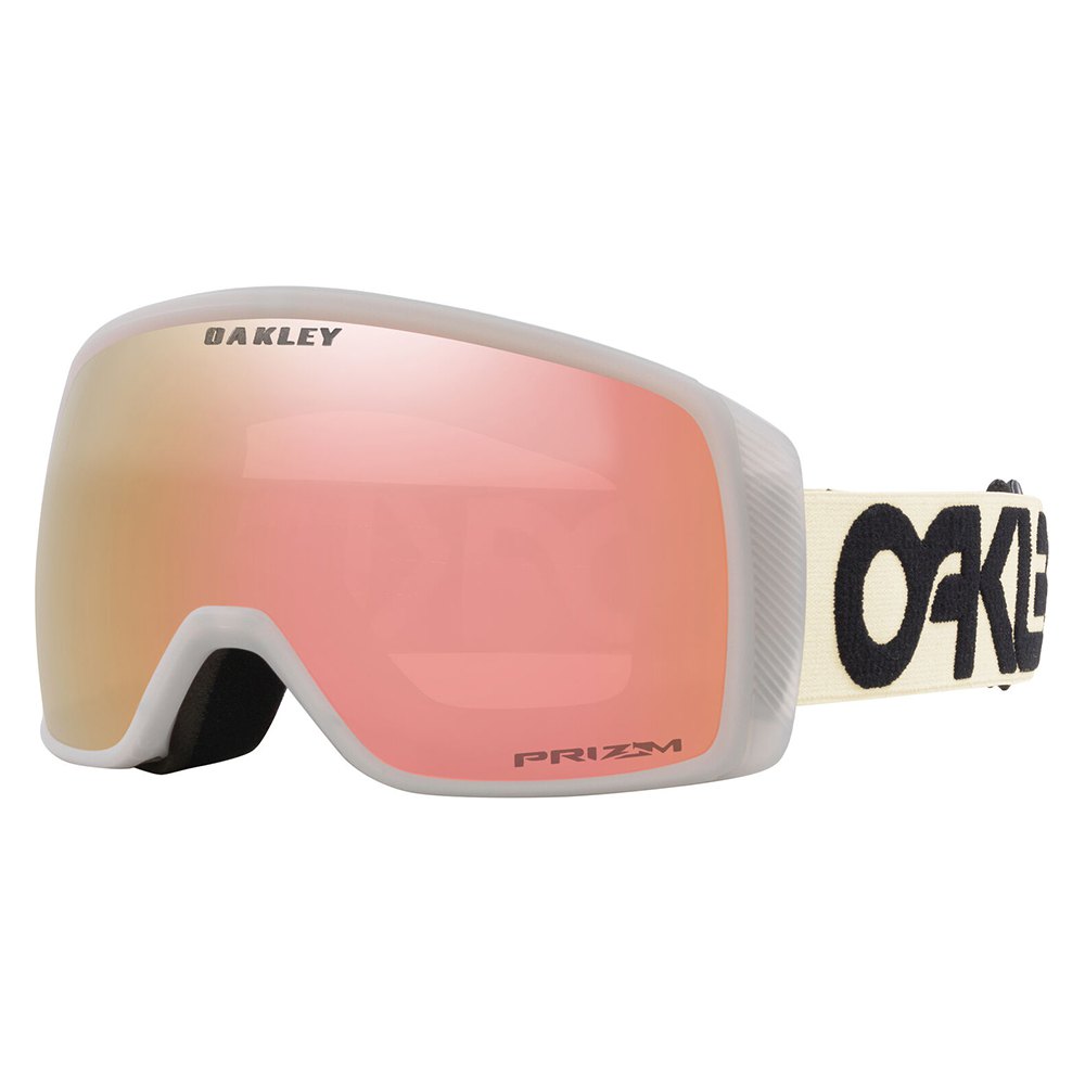 Oakley Flight Tracker S Prizm Ski Goggles Grå Prizm Rose Gold Iridium/CAT3