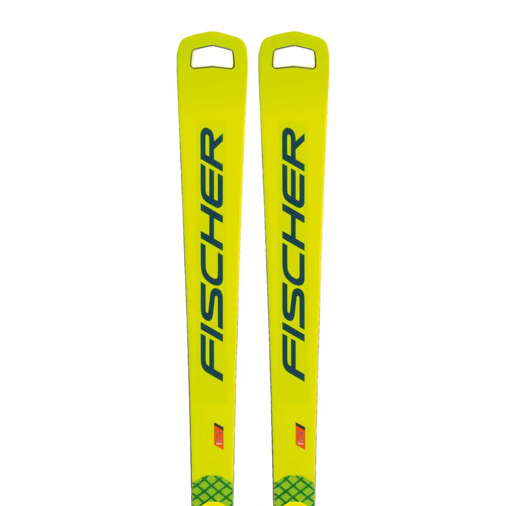 Fischer Rc4 Wc Ct M/o+rc4 Z17 Ff Alpine Skis Gul 165