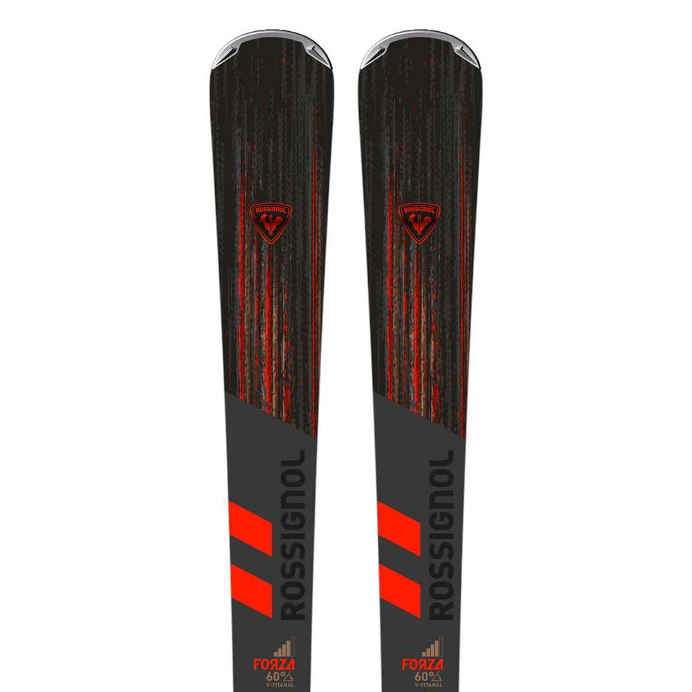 Rossignol Forza 60° V-ti+nx 12 Konect Gw B80 Alpine Skis Svart 164