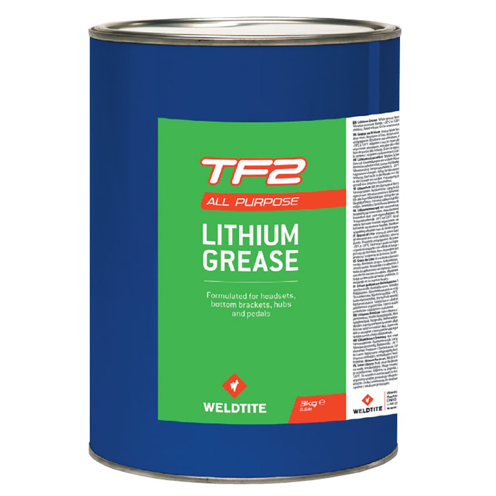Weldtite Tf2 All Purpose Lithium Grease 3kg Grönt,Silver