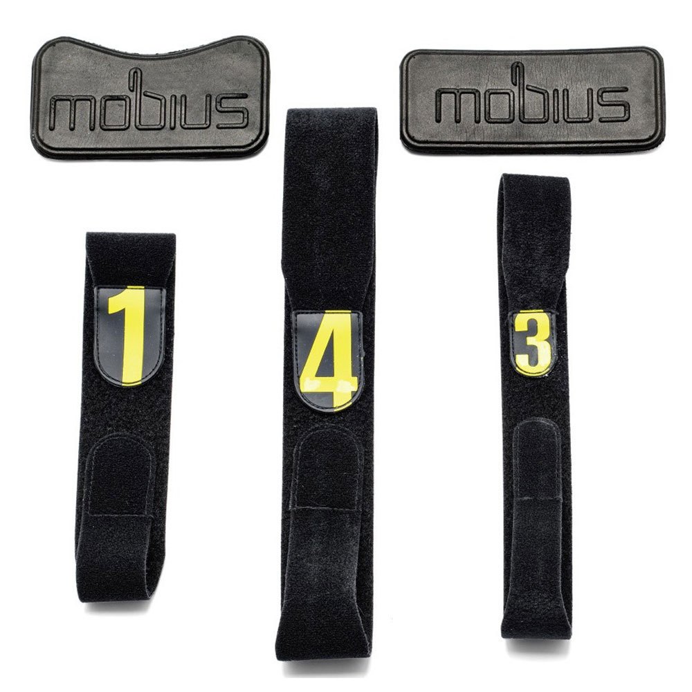 Mobius X8 Knee Brace Strap Replacement Kit Svart XL