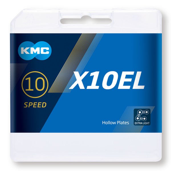 Kmc X10el Road/mtb Chain Silver 114 Links