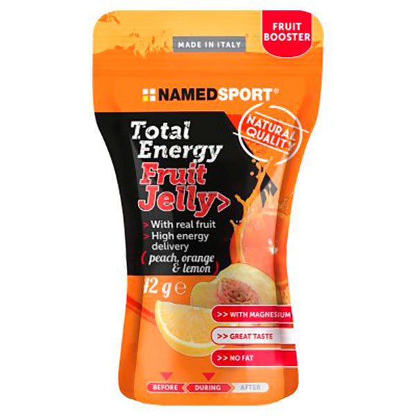 Named Sport Total Energy Fruit Jelly 42ml 28 Units Peach&orange&lemon Box Orange