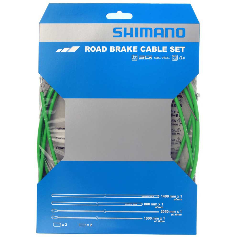 Shimano Advanced Slr Sil-tec Kit Gear Cable Kit Grönt 1.6 x 1000/2500 mm