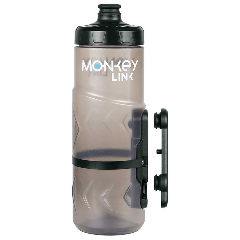 Monkeylink Monkey Water Bottle With Fidlock 600ml Durchsichtig