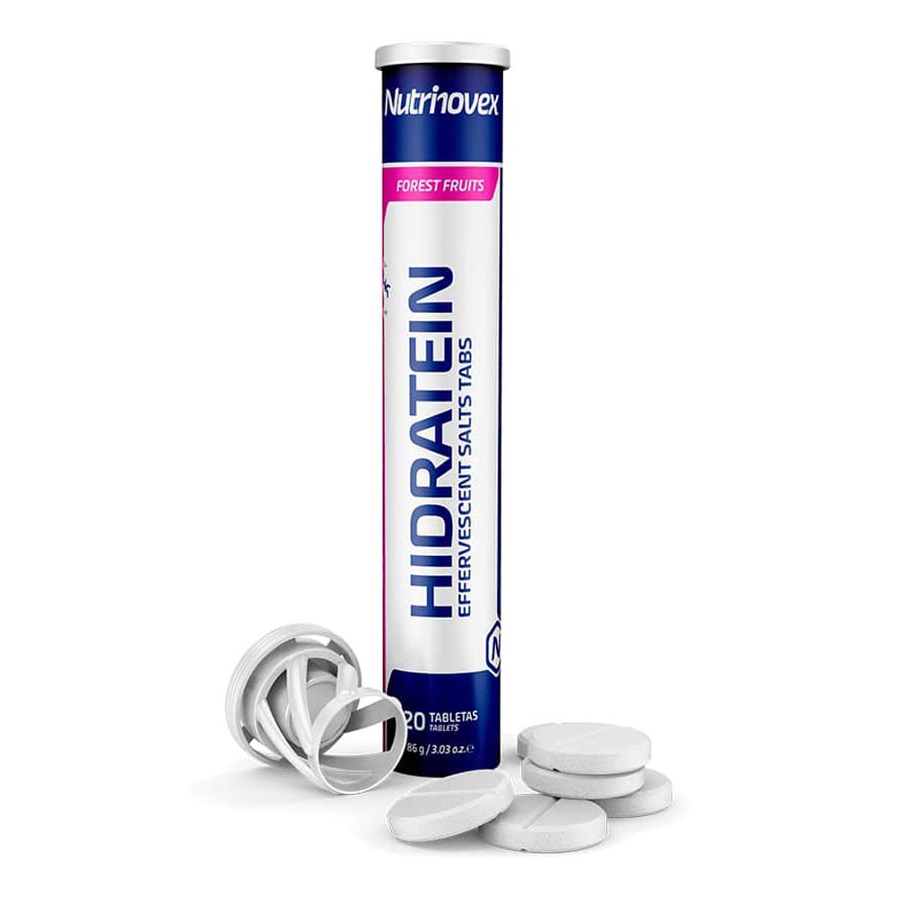 Nutrinovex Hidratein Effervescent Salts 20 Tabletas Forest Fruit Electrolyte 8 Units Vit