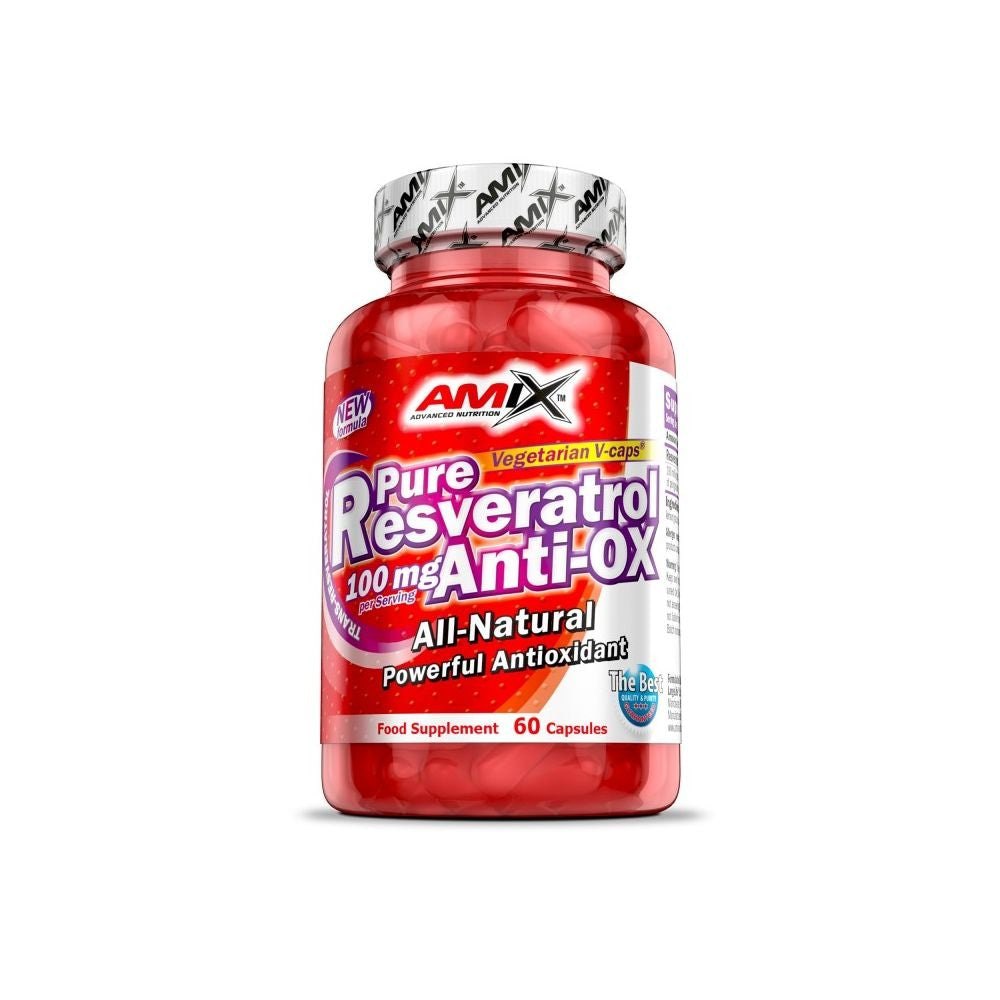 Amix Pure Resveratrol Anti-ox 60 Units Durchsichtig