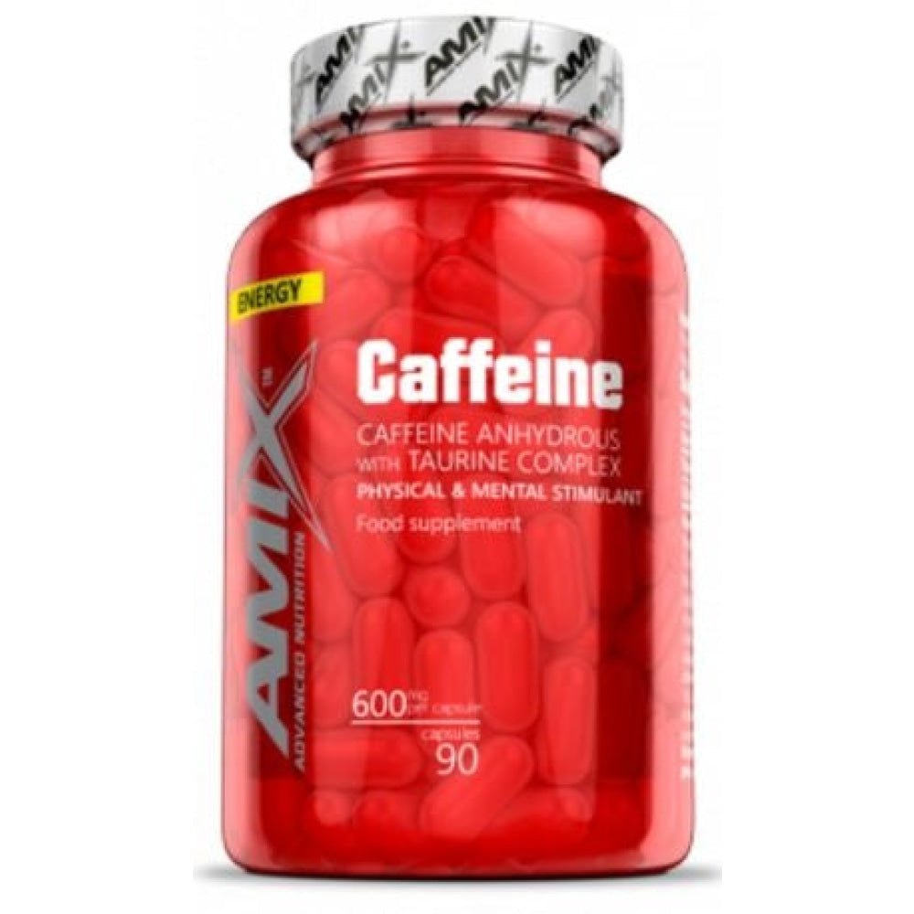Amix Caffeine Taurine 90 Units Tablets Durchsichtig