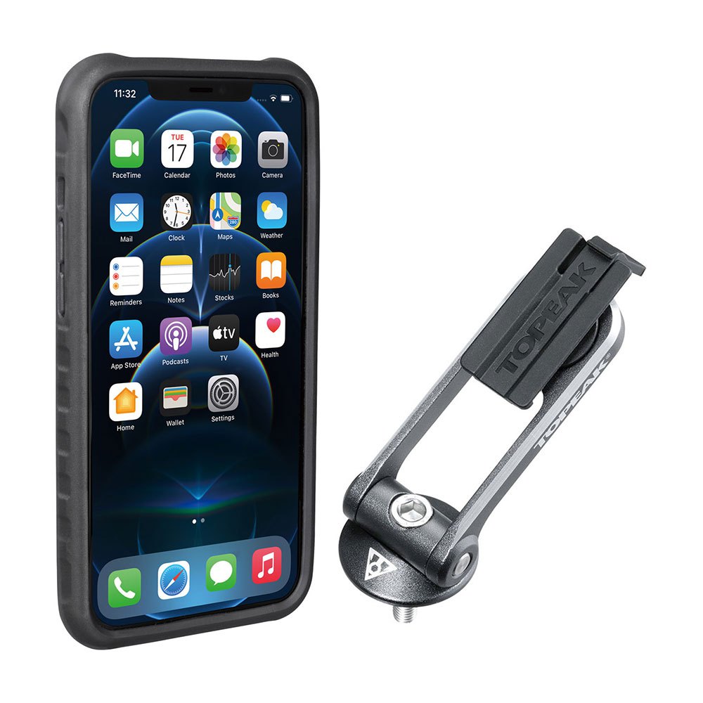 Topeak Ride Case For Iphone 12 Pro Max With Support Silver