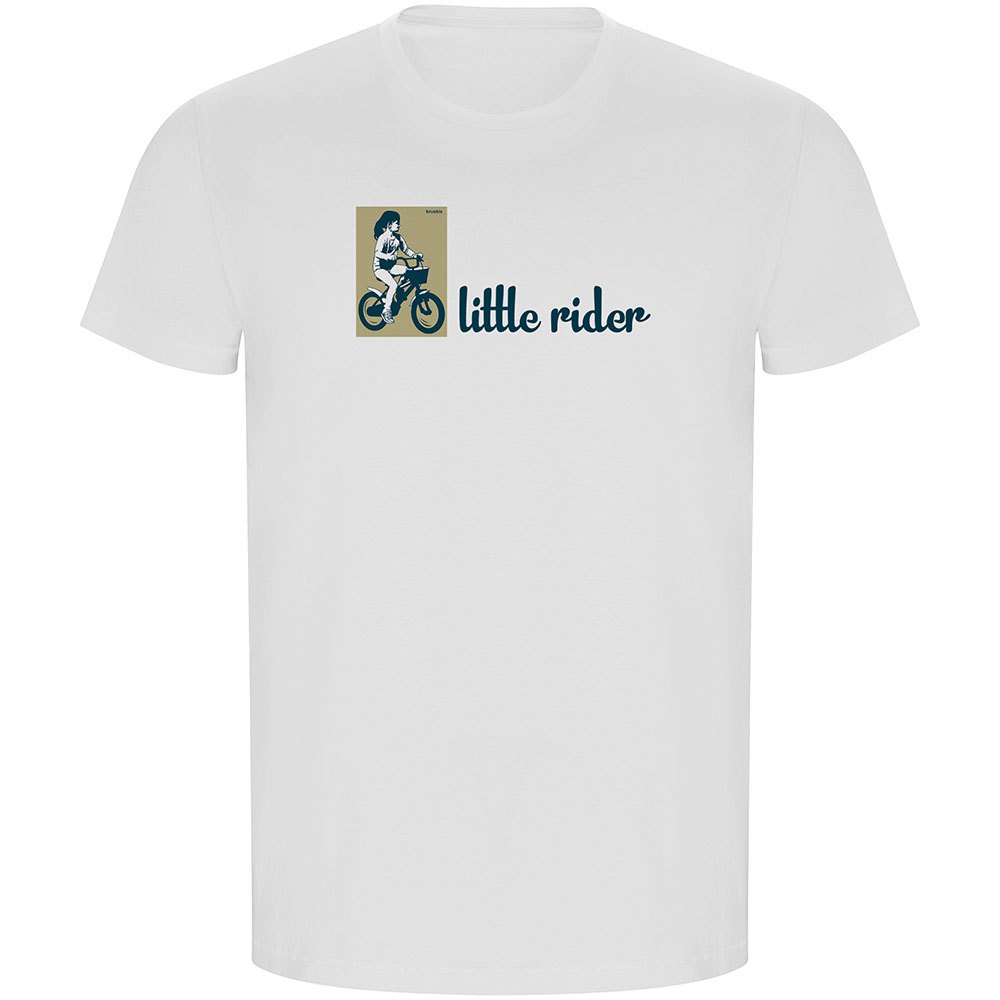 Kruskis Little Rider Eco Short Sleeve T-shirt Vit S Man