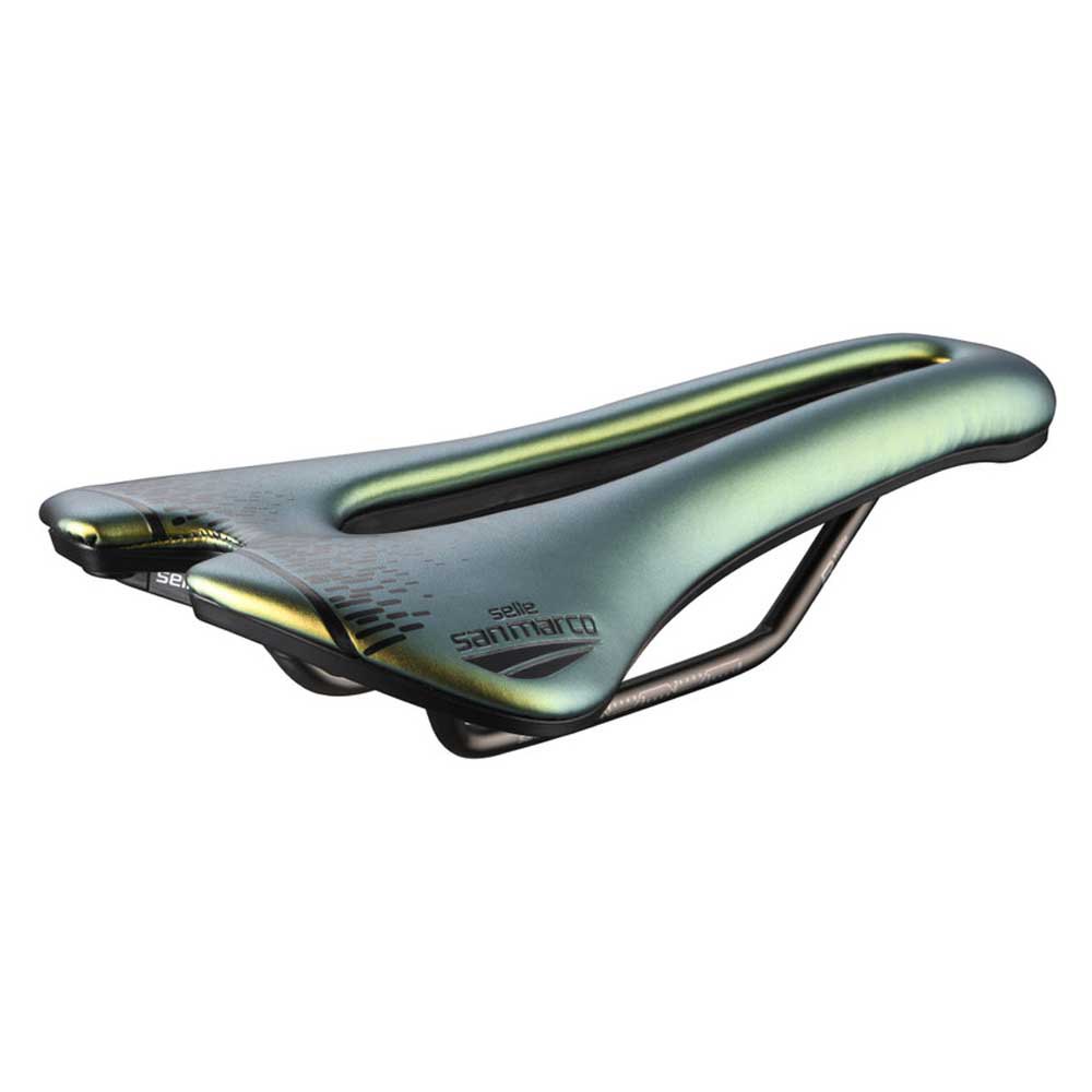 Selle San Marco Aspide Short Open-fit Racing Saddle Guld 139 mm