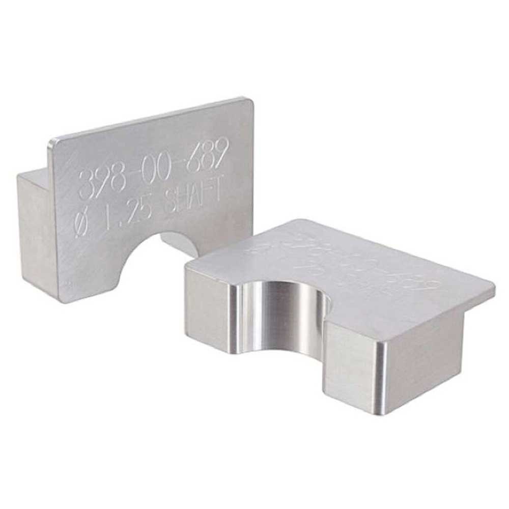 Fox Float X2 Body Clamps Silver