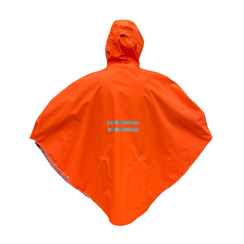 The Peoples Hardy 3.0 Waterproof Poncho Orange  Man