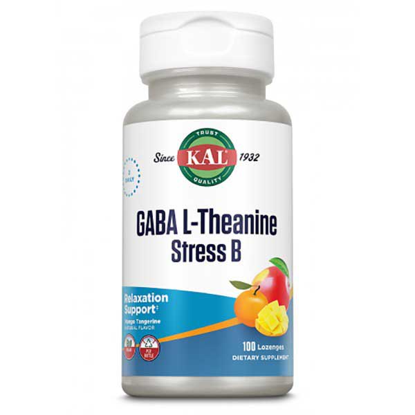 Kal Gaba L-theanine Stress B Vitamins Durchsichtig