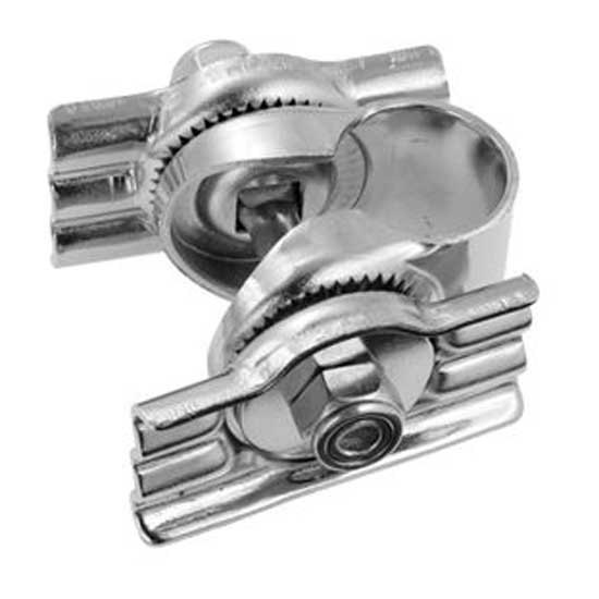 Brooks Saddle Superior Clamp For 3 Rails Silver 22.2 mm