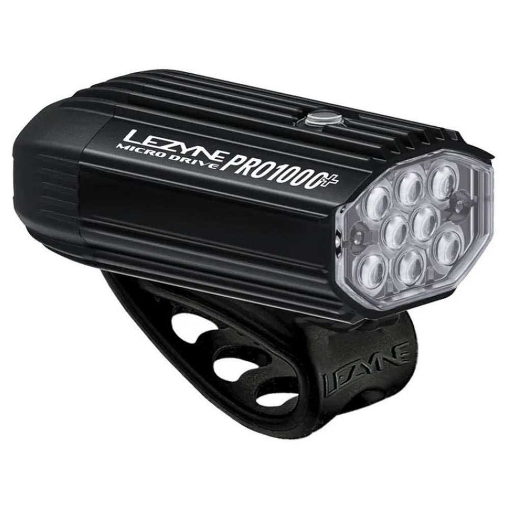Lezyne Micro Drive Pro 1000+ Front Light Silver 1000 Lumens