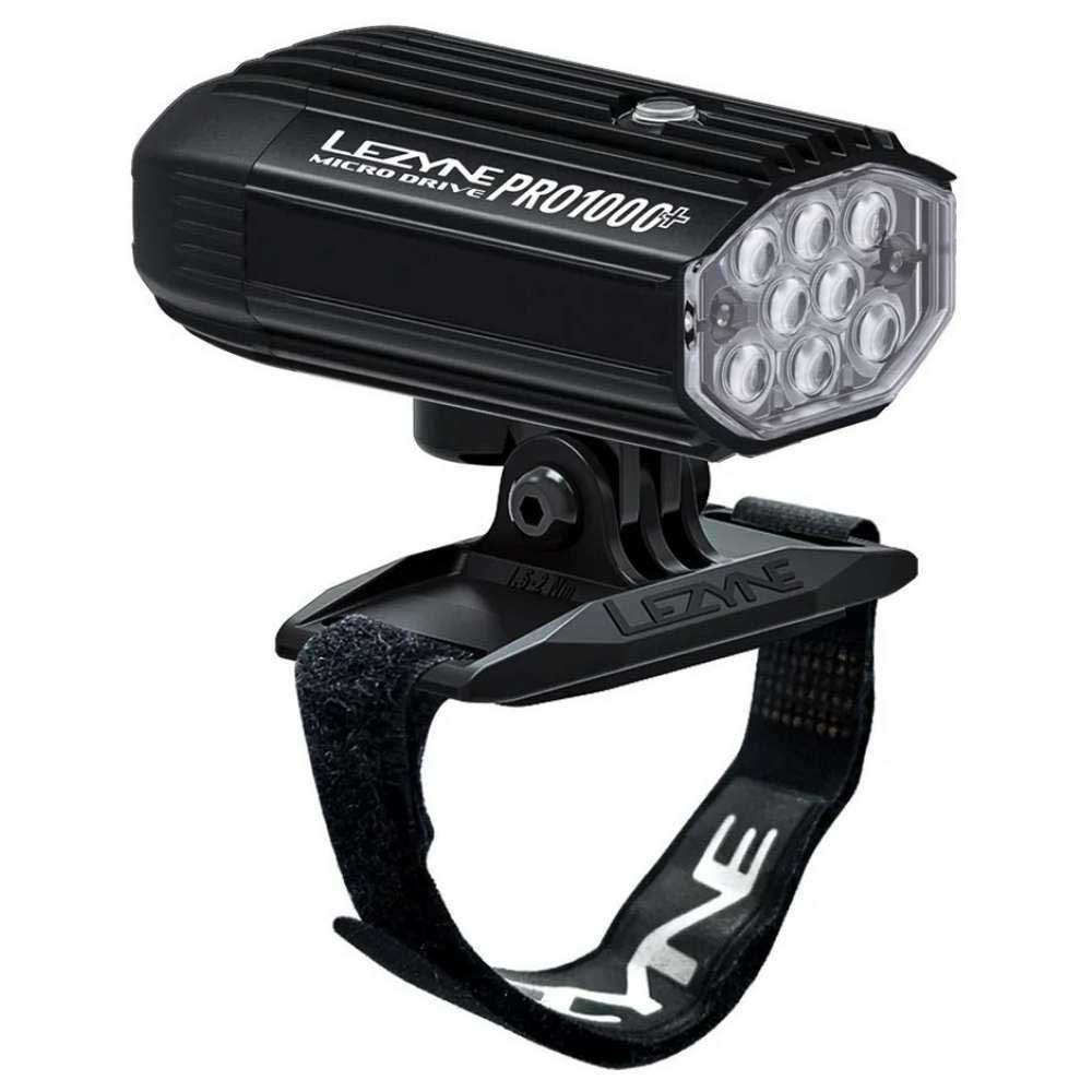 Lezyne Micro Drive Pro 1000+ Helmet Front Light Silver 1000 Lumens