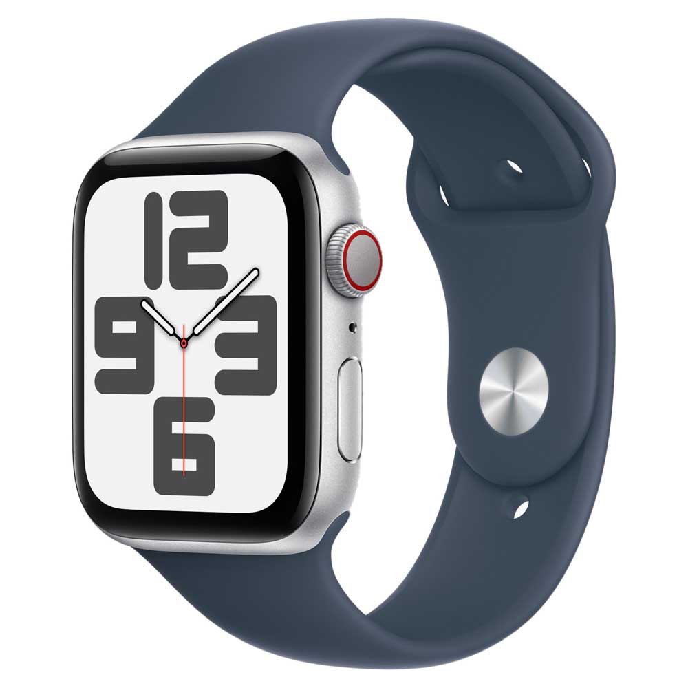 Apple Se Gps + Cellular 44 Mm Sport Band Watch Silver S-M