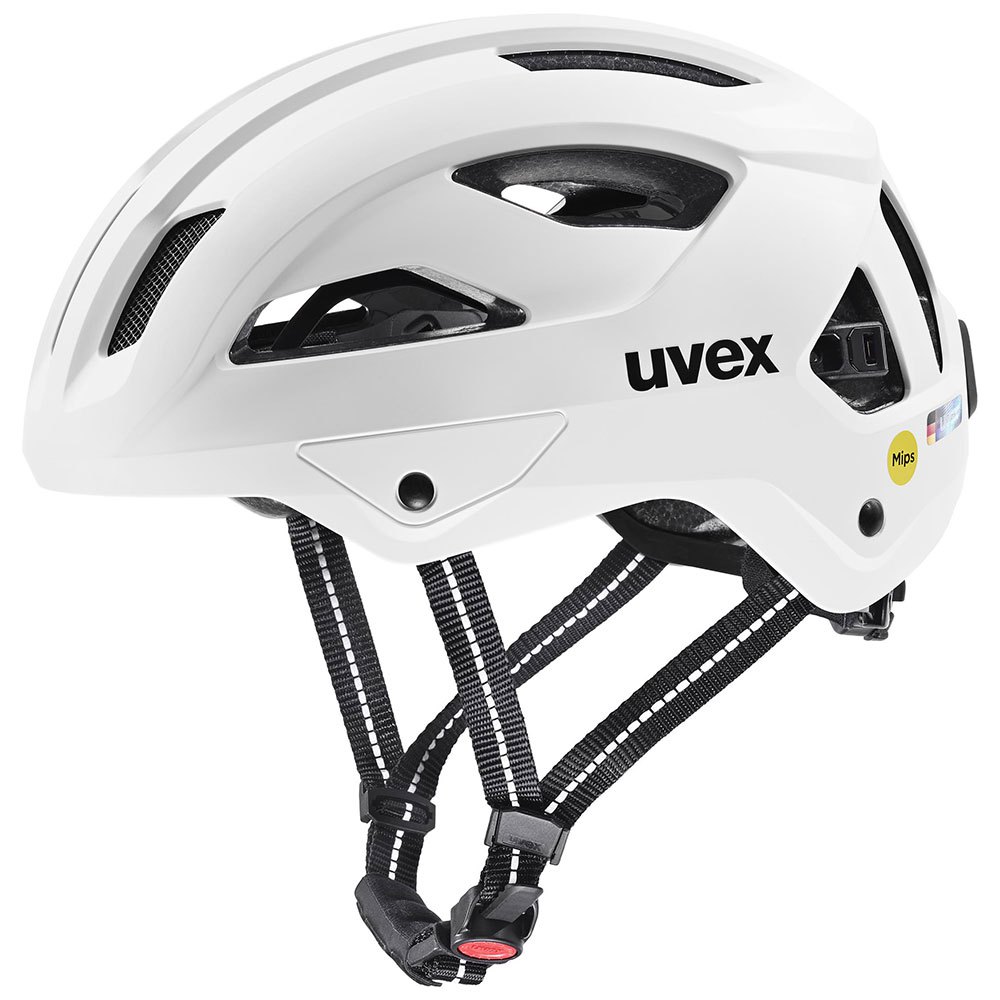 Uvex City Stride Mips Hiplok Urban Helmet Vit 53-56 cm