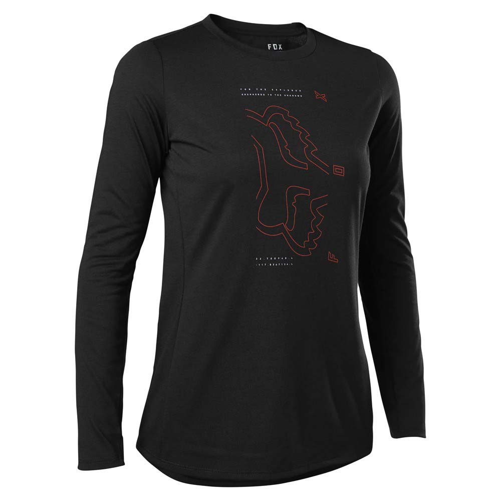 Fox Racing Mtb Ranger Drirelease® Long Sleeve T-shirt Svart XS Kvinna
