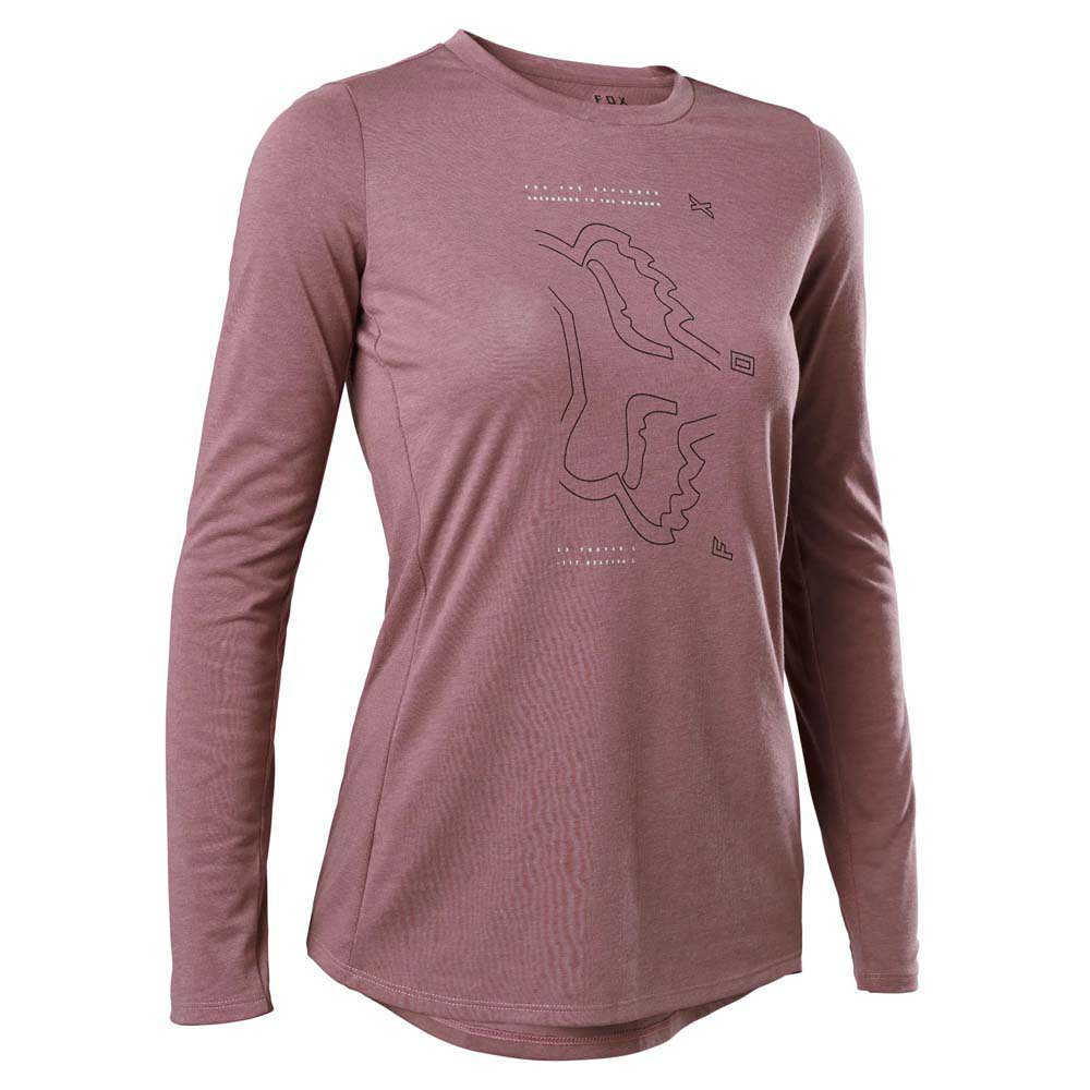 Fox Racing Mtb Ranger Drirelease® Long Sleeve T-shirt Lila S Kvinna