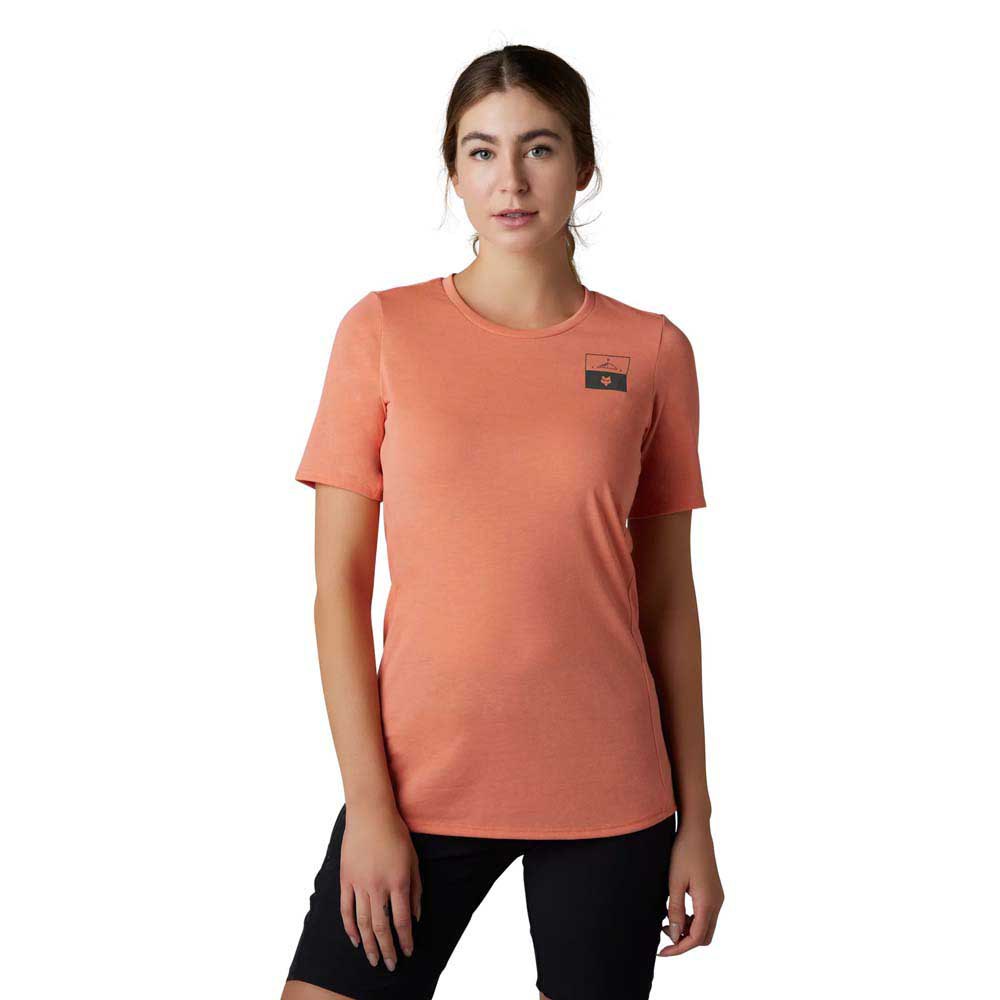 Fox Racing Mtb Ranger Drirelease® Short Sleeve T-shirt Rosa XS Kvinna