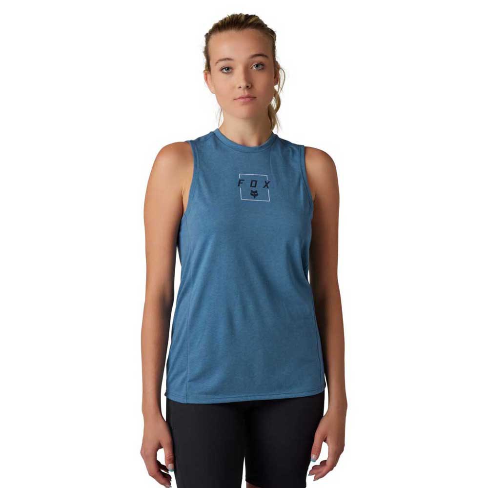 Fox Racing Mtb Ranger Drirelease® Sleeveless T-shirt Blå XS Kvinna