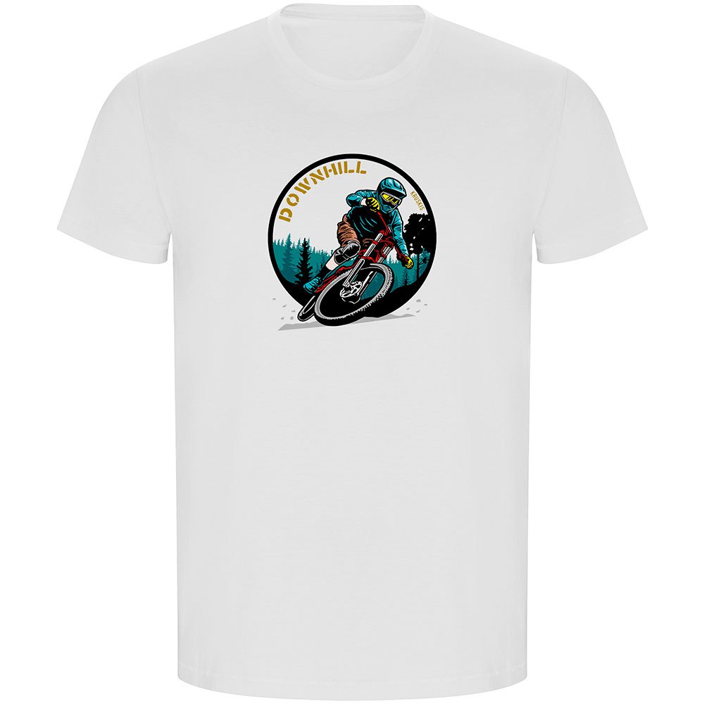 Kruskis Downhill Rider Eco Short Sleeve T-shirt Vit S Man