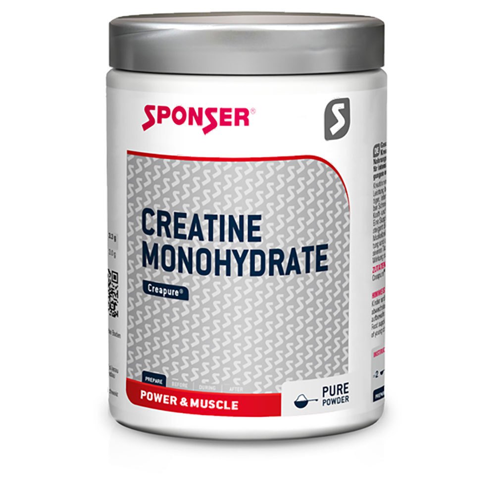 Sponser Sport Food Creatine Monohydrate 500g Neutral Powder Durchsichtig