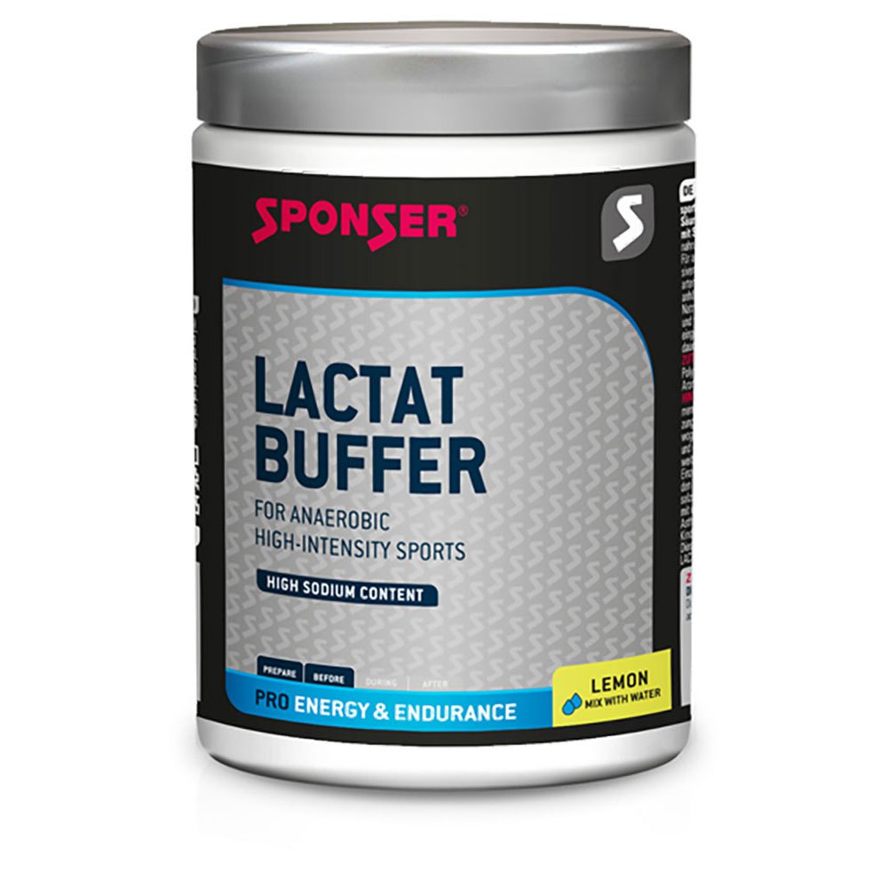 Sponser Sport Food Lactat Buffer 600g Lemon Powder Drink Durchsichtig