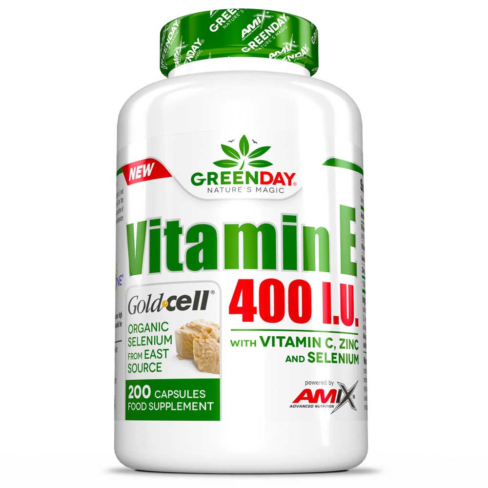 Amix Greenday Vitamin E 400 Iu 200 Caps Durchsichtig